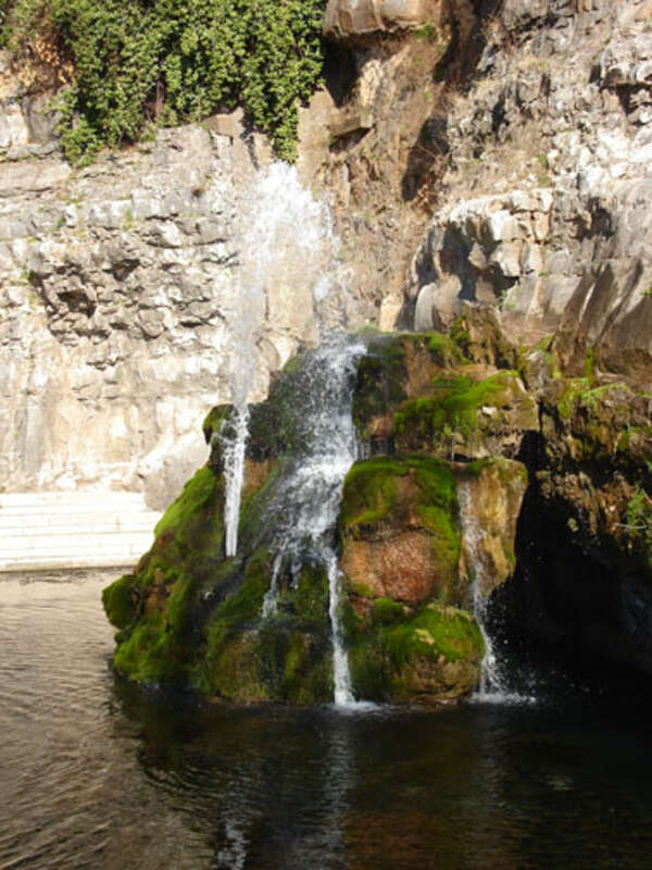 Fountain at Big Spring Park in Huntsville, Alabama