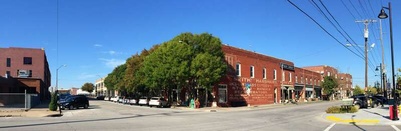 Brady Historic District, Roughly along E/W Cameron and E/W Archer, from N. Boulder to N. Detroit Tulsa