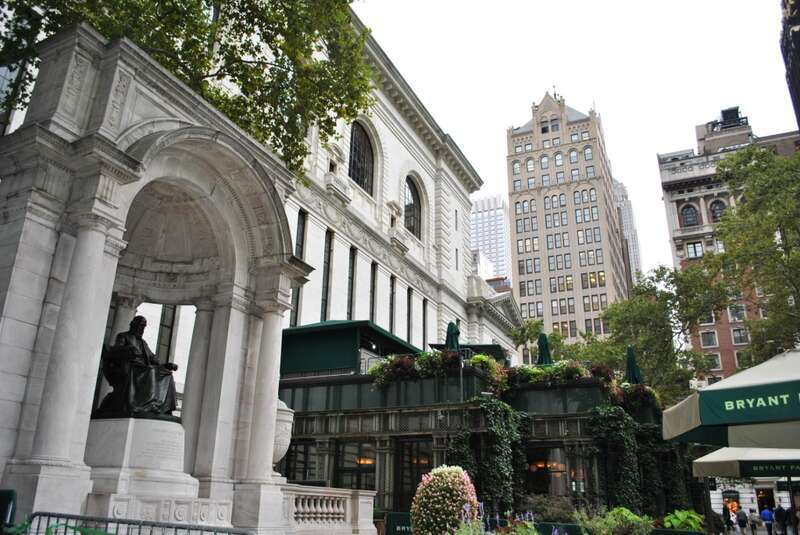 New York Public Library and Bryant Park