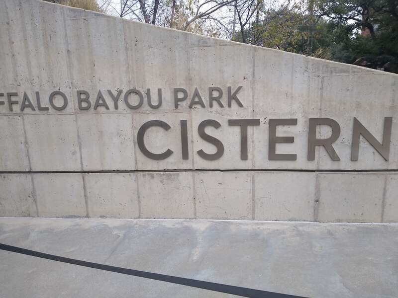 Buffalo Bayou Park Cistern