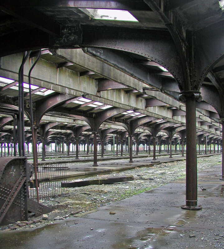 Central of New Jersey Railroad Terminal, Jersey City, New Jersey - Liberty State Park