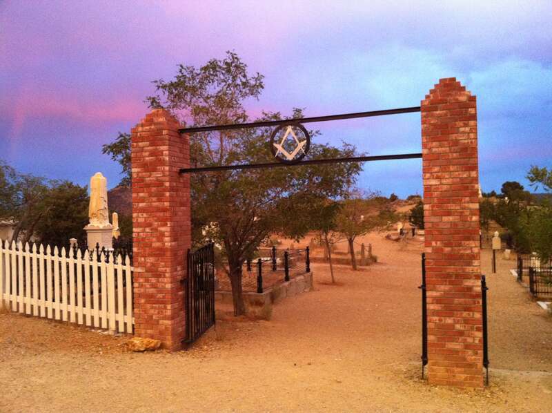 Cemetery Virginia City Nevada
