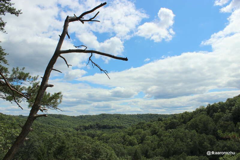 Conkle's Hollow Rim Trail View, Hocking Hills, OH