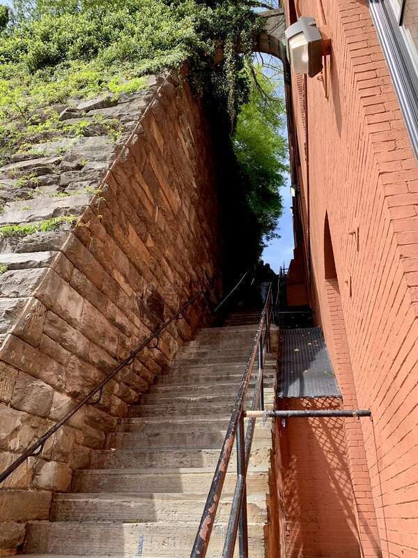 Exorcist steps in Georgetown, Washington, D.C.