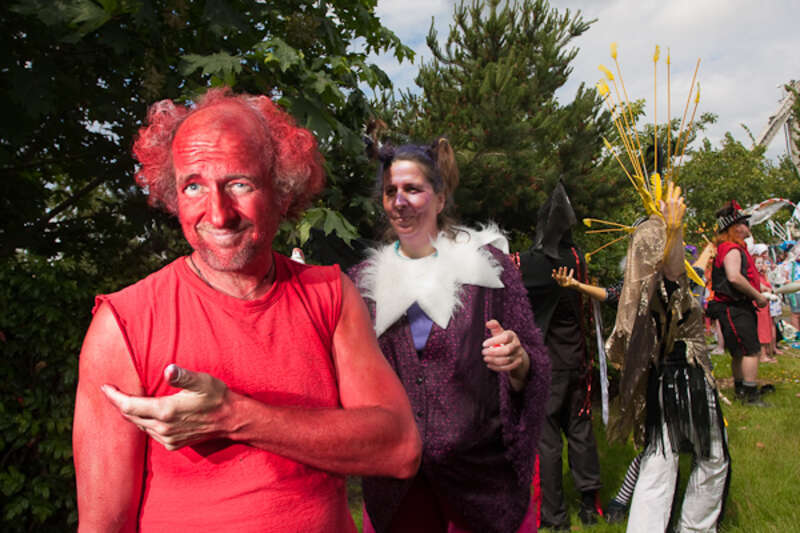 Fremont Solstice Parade, 2009.    #8971