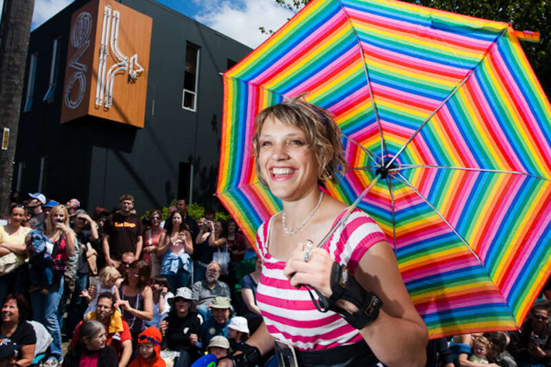 Fremont Solstice Parade, 2009.    #9160