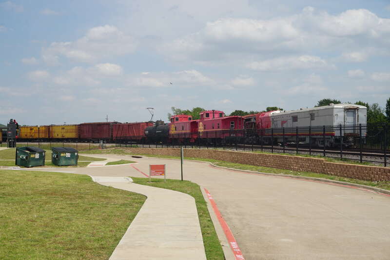 The Museum of the American Railroad in Frisco, Texas (United States).