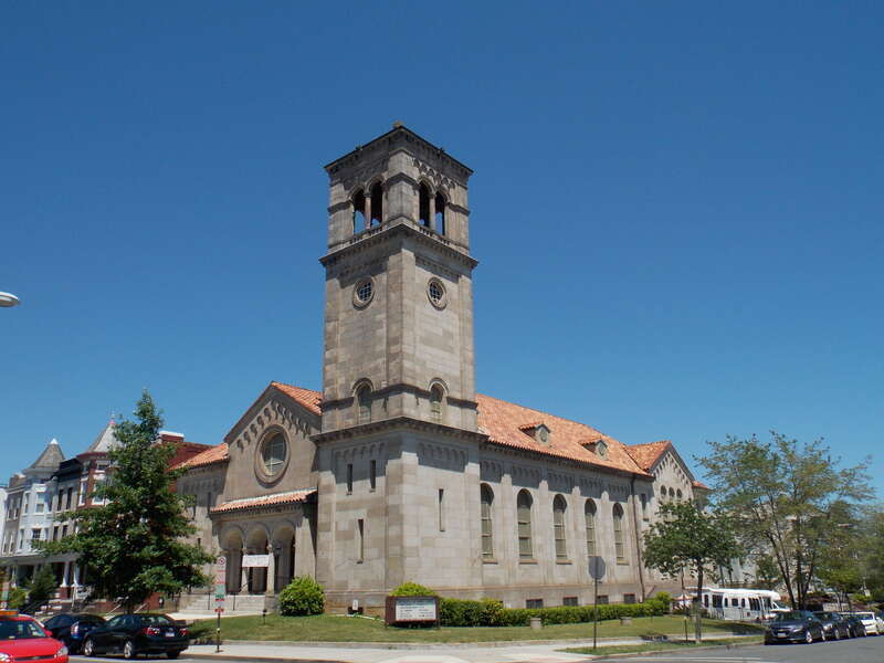 Greater First Baptist Church on 13th Street NW in Washington, D.C.