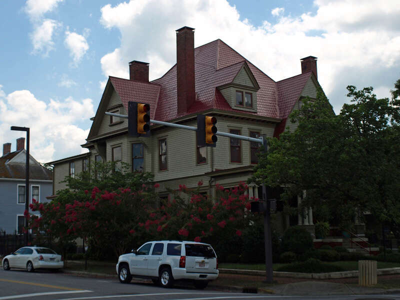 The Hundley House in Huntsville, Alabama, listed on the National Register of Historic Places.
