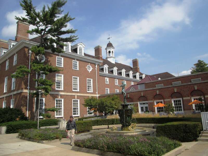 The Illini Union at 1401 West Green Street in Urbana, Illinois, on the campus of the University Of Illinois at Urbana-Champaign, was built in 1941.  It is the student union for the University, and contains offices, a bookstore and other retail shops,