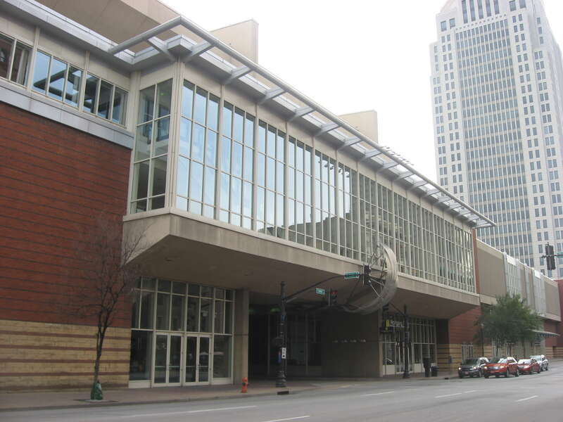A portion of the Kentucky International Convention Center that occupies the southern side of W. Market Street (U.S. Route 31) on either side of the Third Street intersection in downtown Louisville, Kentucky, United States.  Built in 1977, it occupies