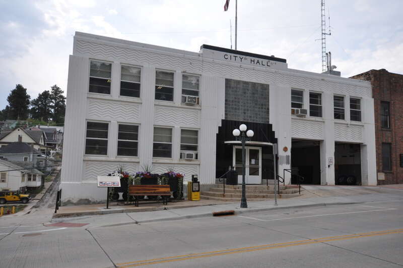 Lead Historic District, encompassing virtually all of Lead, South Dakota.  The current city hall.