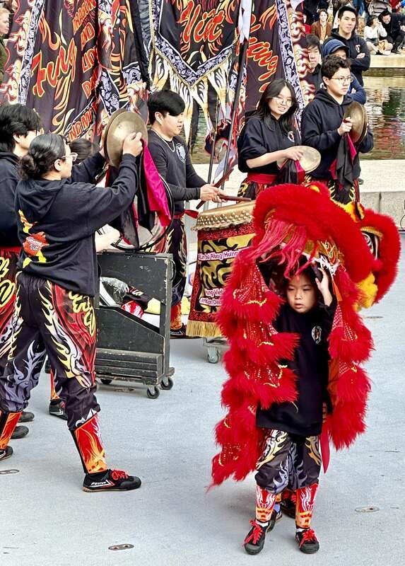 Young Lion Dancer, Lunar New Year Celebration, Oklahoma City, 2024