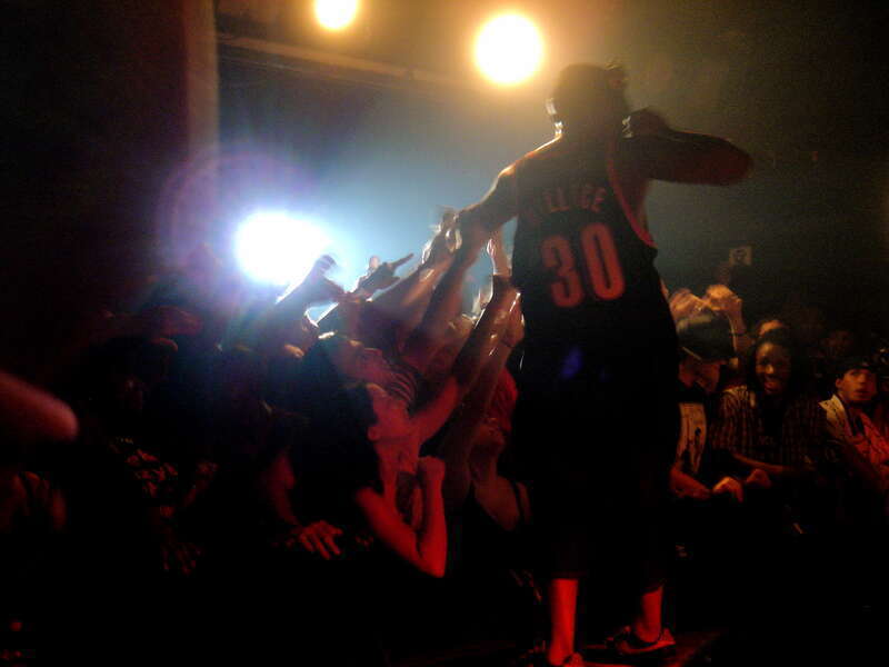 MF Doom performing at The Loft on August 21, 2005 in Atlanta, Georgia.