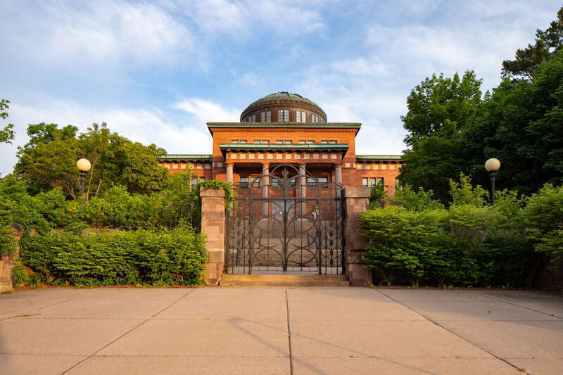 Marquette County Courthouse, 400 South 3rd Street, Marquette, Michigan. Architect: D. Fred Charlton of Charlton, Gilbert &amp;amp; Demar; built by Northern Construction Company of Milwaukee, Wisconsin. It was completed in 1904 on the site of a a similar