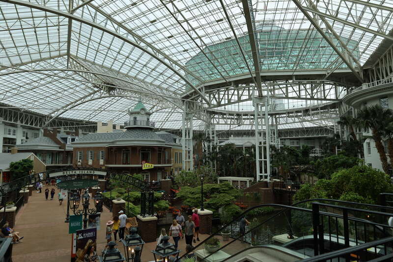Delta Atrium of the Gaylord Opryland Resort &amp;amp; Convention Center in Nashville, Tennessee in 2022