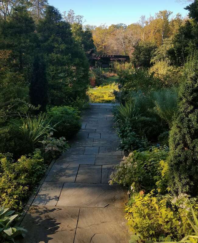 Path through Landscape, Chanticleer Gardens, Pennsylvania, USA