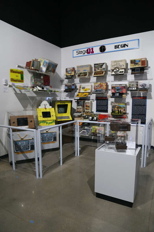 Pong consoles. The National Videogame Museum in Frisco, TX. These photos were shot at the grand opening event.