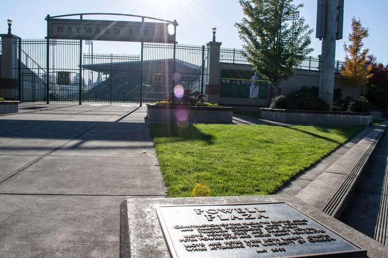 Powell Plaza at the University of Oregon