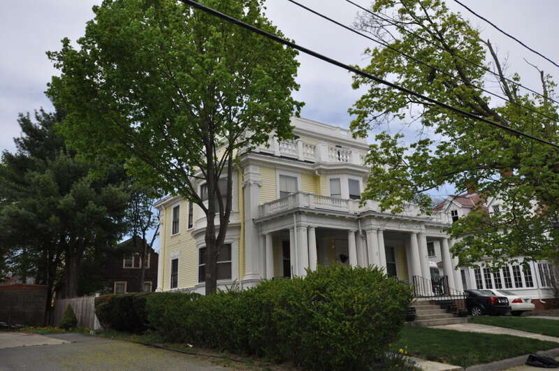 Elmwood Historic District, Providence, Rhode Island.  A house on Lexington Street.