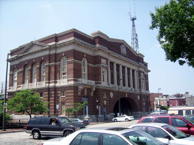 Recreation Pier, Thames Street, Fells Point. Served as the Police Station in the TV series &quot;Homicide Life on the Street&quot;