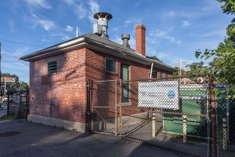 Reservoir Avenue Sewage Pumping Station is an historic site at Reservoir and Pontiac Avenues in Providence, Rhode Island.
The site was built in 1931 in a Colonial Revival style by the office of city engineer in Providence and was added to the