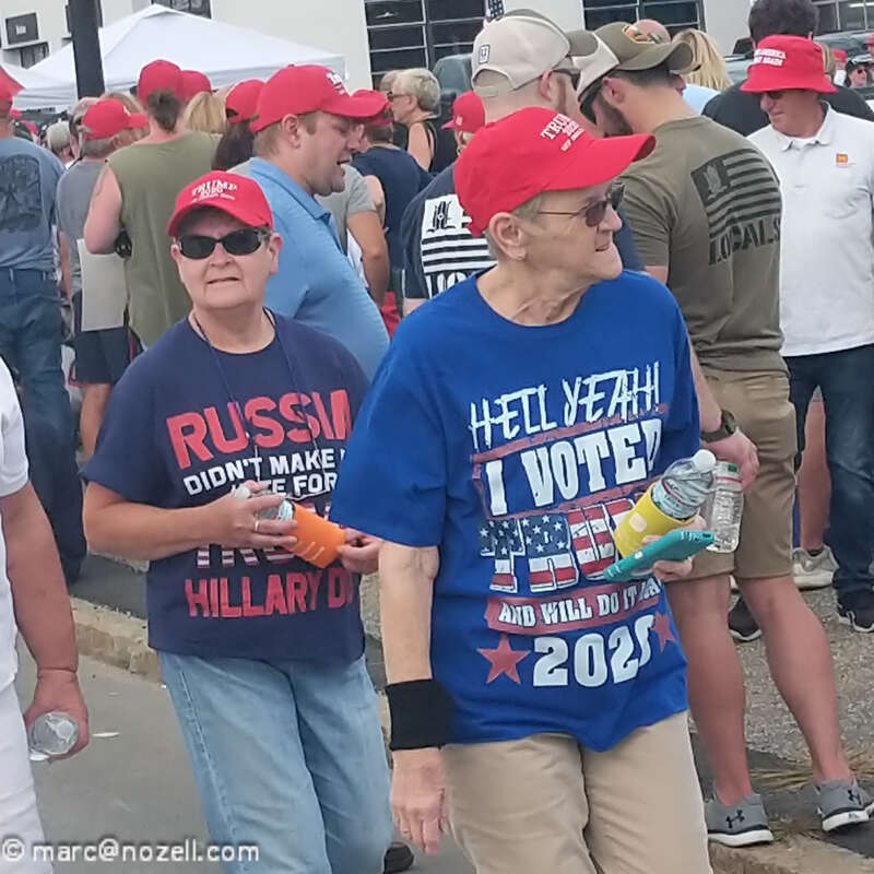 Russia didn't make me vote for Trump, Hillary did