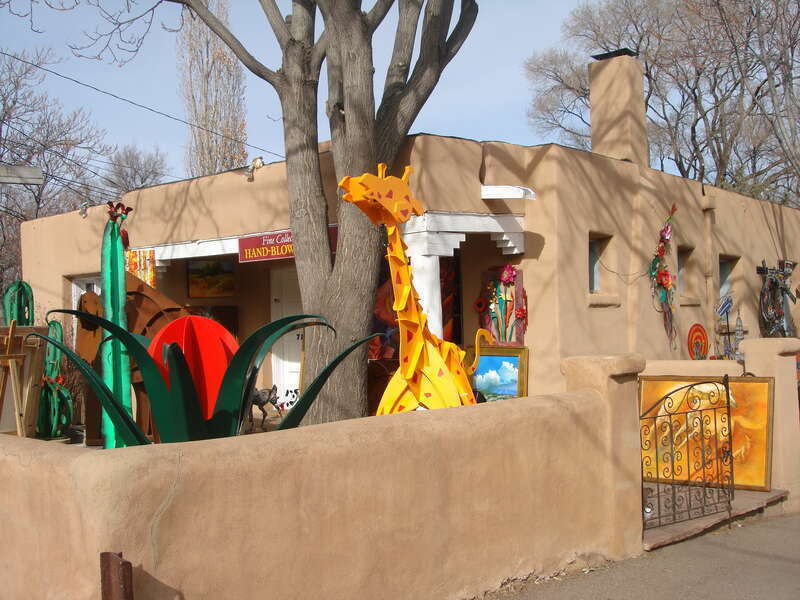 Santa Fe, New Mexico, USA - 713 Canyon Road --Houshang's Gallery