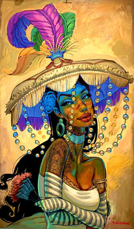 Southern Bella is a fiery New Orleans lady.