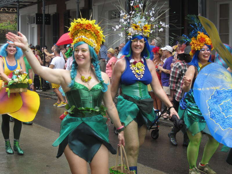 Southern Decadence 2018 in the French Quarter, New Orleans, Louisiana.