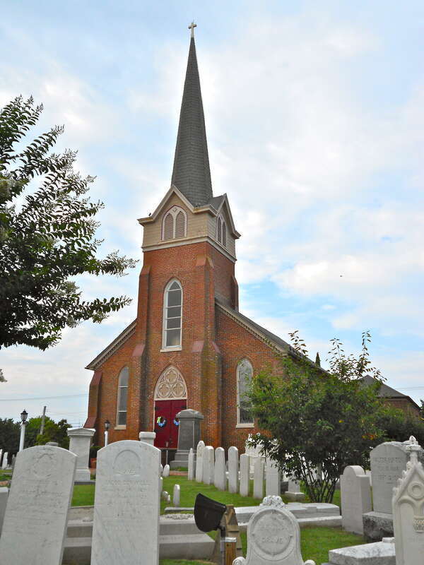 St Peter's Episcopal Church in Lewes, Delaware