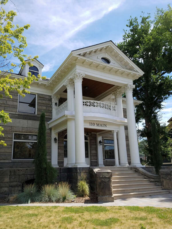 The Timothy Regan House (1905) is part of the West Warm Springs Historic District in Boise, Idaho.