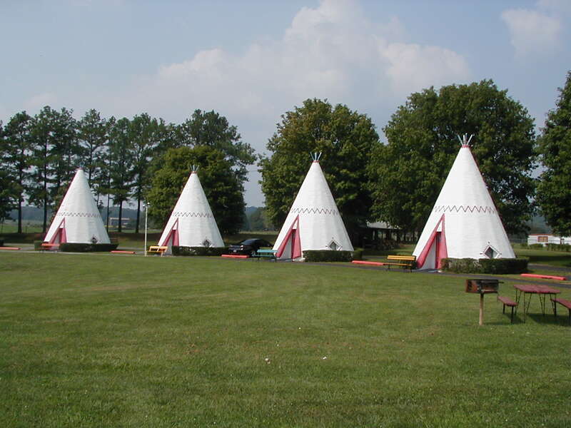 The Wigwam Village Motel in Cave City, Kentucky, U.S.A.