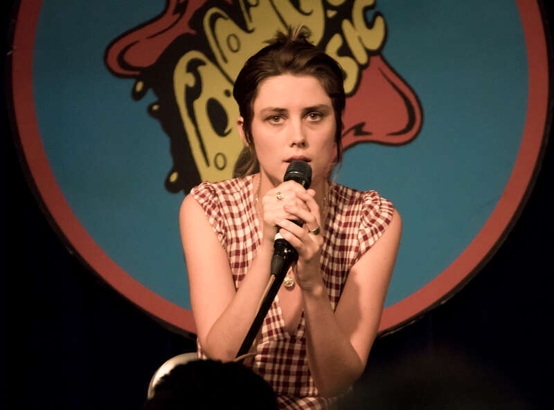 Wolf Alice performing live in-store at Amoeba Music in Hollywood, Los Angeles, California, on Monday, October 9, 2017.