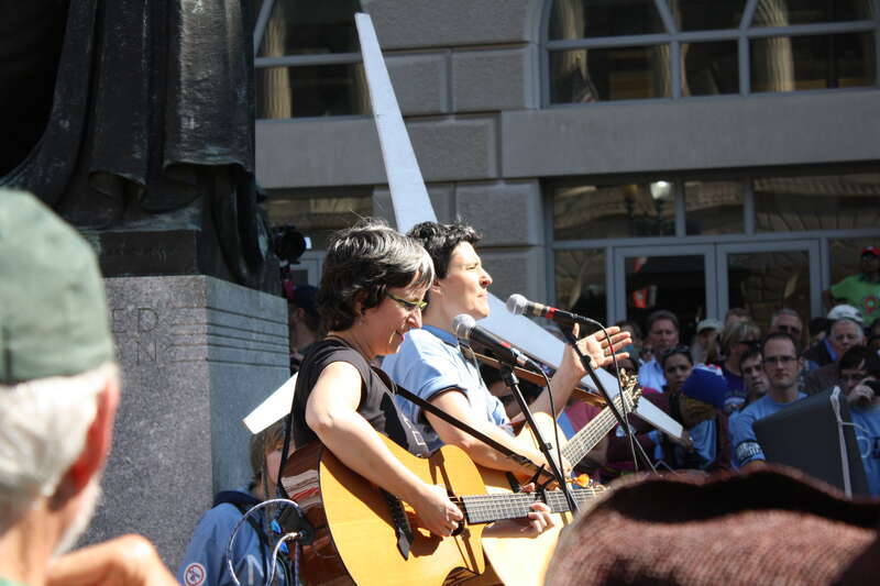 OCTOBER 2011 / DC Keystone XL Oil Pipeline Hearing Rally at the Ronald Reagan Building &amp;amp; International Trade Center on 14th Street between Pennsylvania Avenue and Constitution Avenue in NW Washington DC on Friday afternoon, 7 October 2011 by