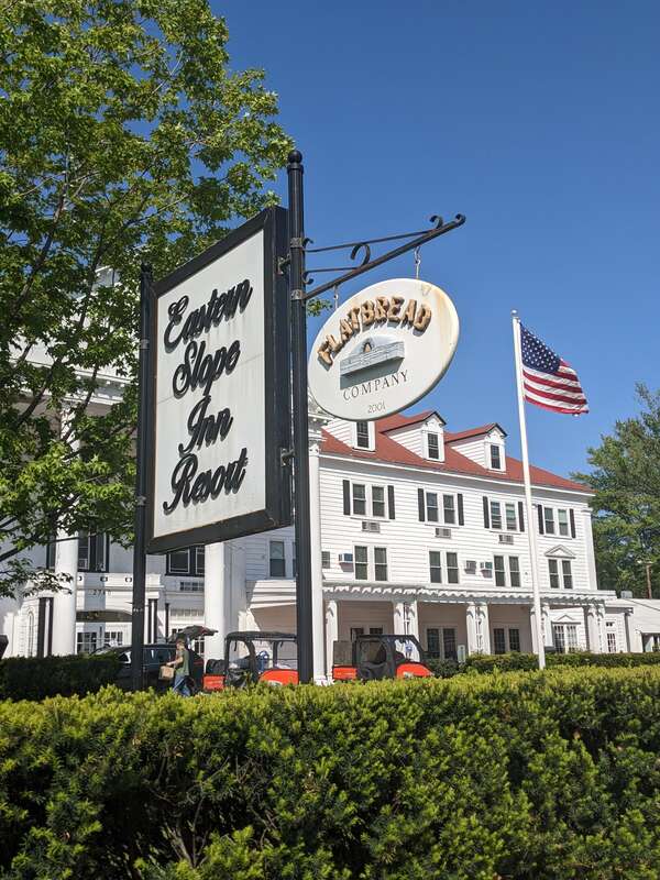Eastern Slope Inn Resort at 2760 White Mountain Highway in North Conway, New Hampshire.