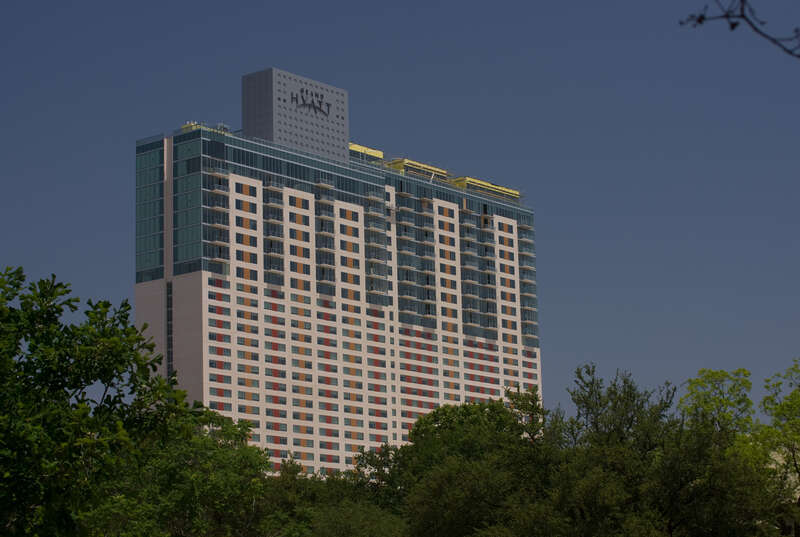 New Grand Hyatt Hotel in downtown San Antonio