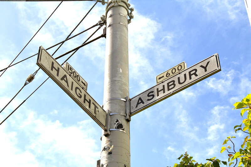 Haight Ashbury intersection, San Francisco, CA, United States