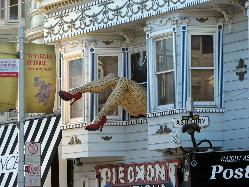Piedmont Boutique on Haight Street, San Francisco, California, USA