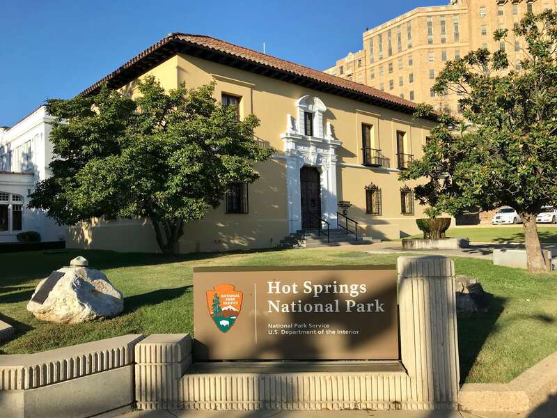 Bathhouse Row @ Hot Springs National Park, Arkansas