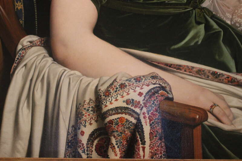 Ingres. La condesa de Tournon. Philadelphia Museum of Art.