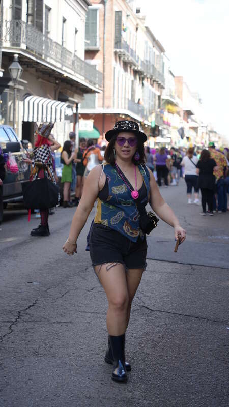 Travel to NOLA - February 2024 - Krewe of Bosom Buddies 
The Krewe of Bosom Buddies &amp;amp; Breast Friends is a walking krewe that parades in the French Quarter on the Friday before Mardi Gras. Founded in 2013, they set out to create ?a laid-back,