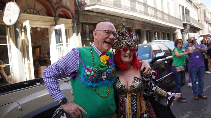 Author : @Kiri Karma
Travel to NOLA - February 2024 - Krewe of Bosom Buddies 

The Krewe of Bosom Buddies &amp;amp; Breast Friends is a walking krewe that parades in the French Quarter on the Friday before Mardi Gras. Founded in 2013, they set out to