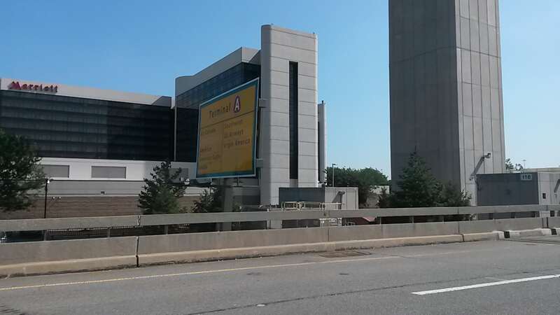 Marriott Hotel at Newark Liberty International Airport.