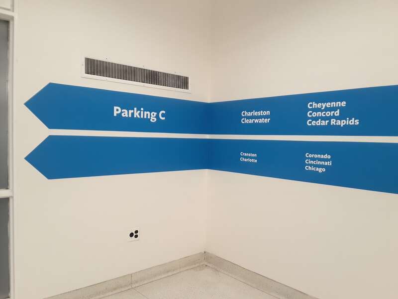 Kennedy Center parking garage in 2022