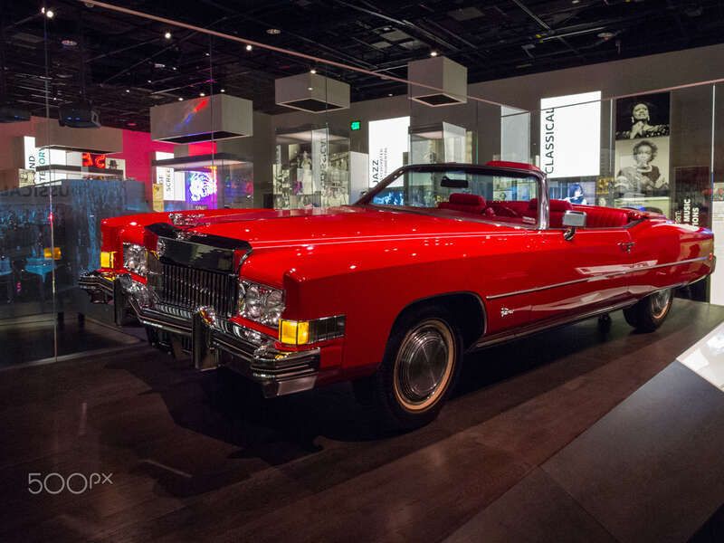 500px provided description: One of Chuck Berry's Caddies. [#red ,#boat ,#car ,#cadillac ,#g12 ,#Canon ,#Washington ,#Museum ,#Culture ,#DC ,#January ,#Mall ,#caddi ,#Jason knauer ,#NMAAHAC]