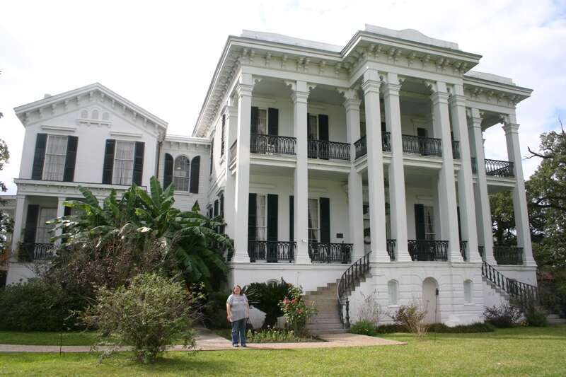 Nottoway Plantation near Baton Rouge, Louisiana.
