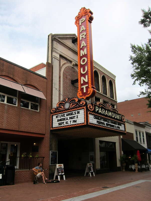 The Paramount Theater in Charlottesville, Virginia.