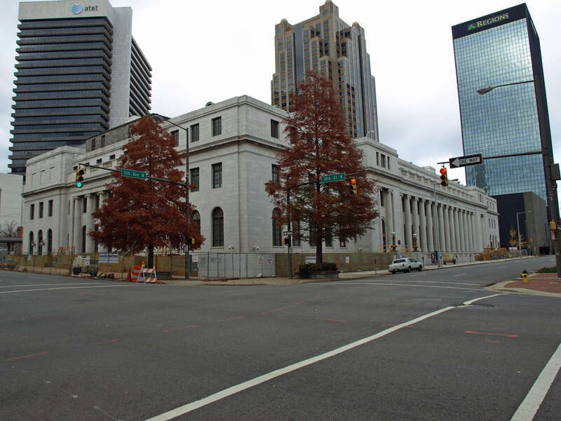 The Robert S. Vance Federal Building in Birmingham, Alabama, listed on the National Register of Historic Places.