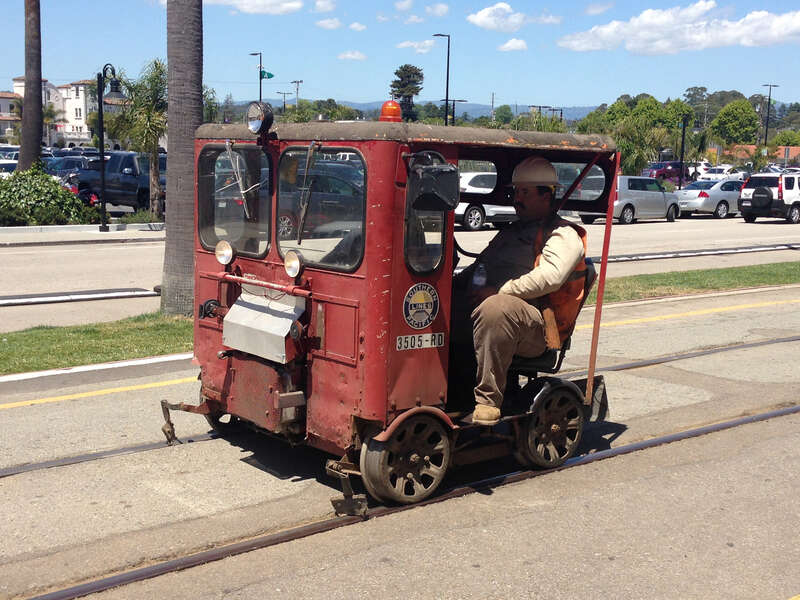 A speeder in Santa Cruz, California